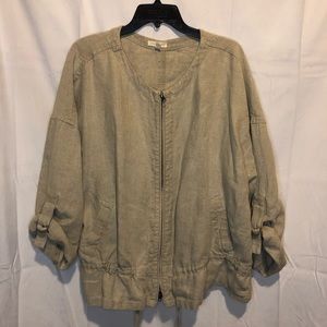 Eileen Fisher Zip Up Jacket
